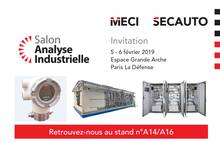 Industrial Analysis fair, on 5 and 6 February 2019