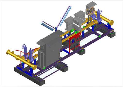 Design of a natural gas metering skid